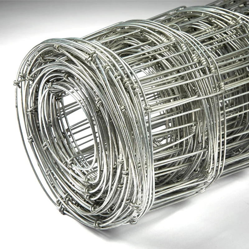 hot dip galvanized hog wire 2.0mm fixed knot cattle fence
