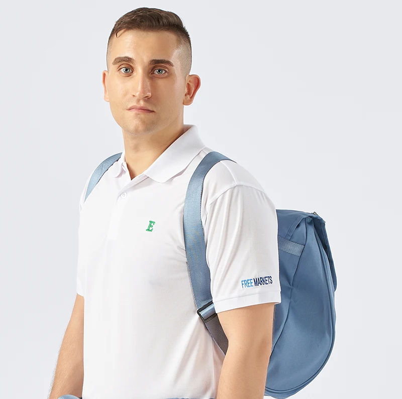 Reach audited reusable travel duffel bags sustainable RPET recycled polyester backpack