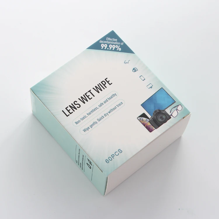 lens wet wipes for screen and computer China wet wipes for anti fog glasses cleaning wet wipes