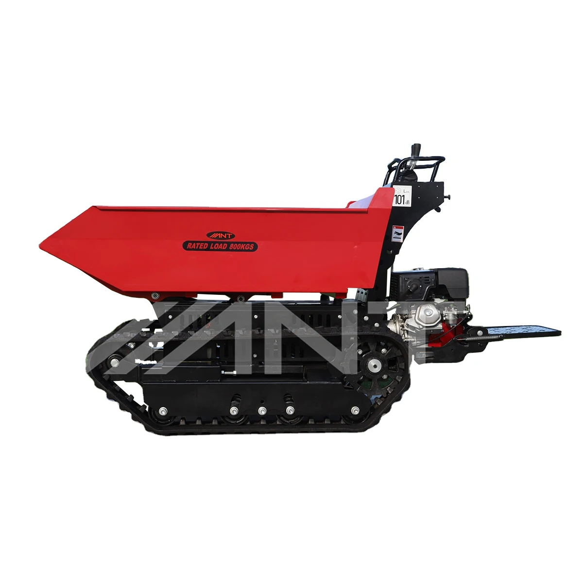 ANT  Tracked Dumper Truck Farm Dumper BY800M Hydraulic Mini Dumper