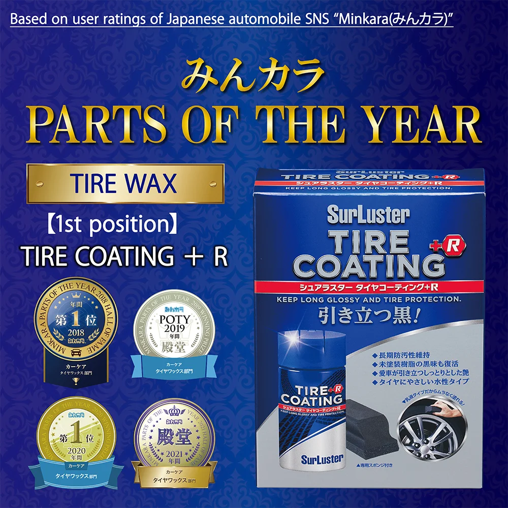 Surprisingly long-lasting spray anti scratch car wheel coating
