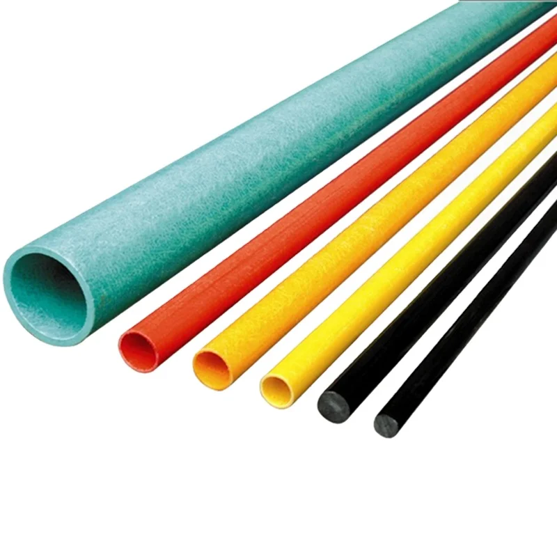 High Quality Corrosion Resistance Fiberglass Insulation Frp Tubes Pole Pipe