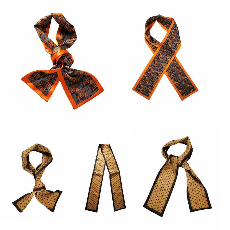 
Digital Print 100% silk Red Floral Square Scarf 