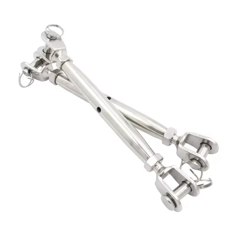 M5 - M20 Stainless Steel A2 A4 Jaw-Jaw Closed Body Turnbuckles