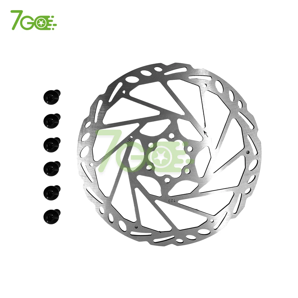 Electric bicycle bike ebike Mechanical Cycling Brake Disc 6-hole 44mm  Disc Brake Rotors disc brake pads