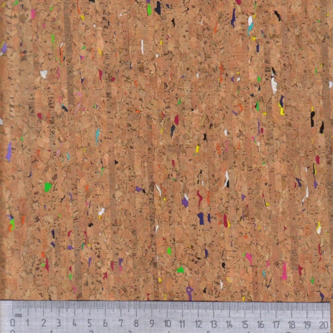 Cork pattern faux leather HY1090 different backing and thickness durable use for bag shoes cosmetic box and wallet