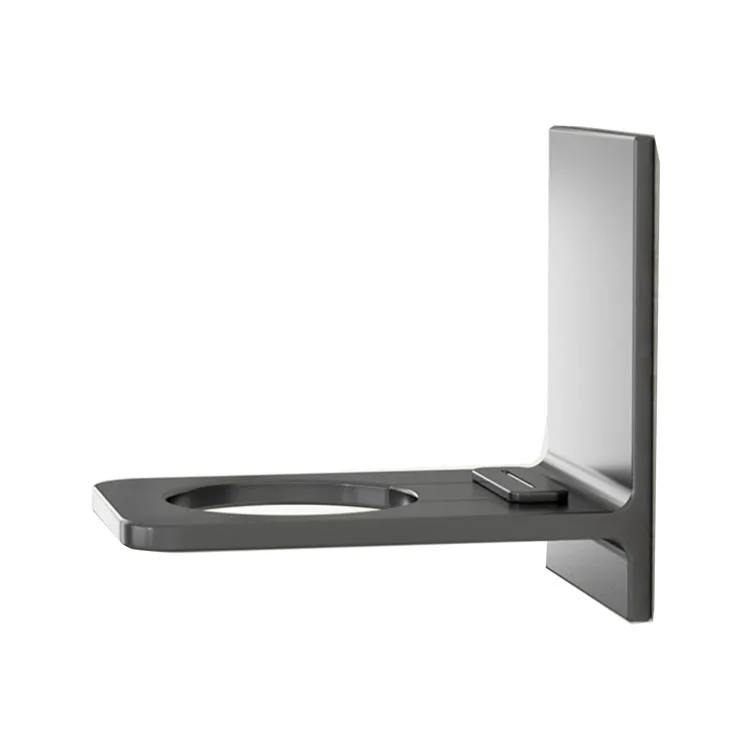 Customized SUS304 stainless steel No-punch shampoo rack bending black stamping metal part