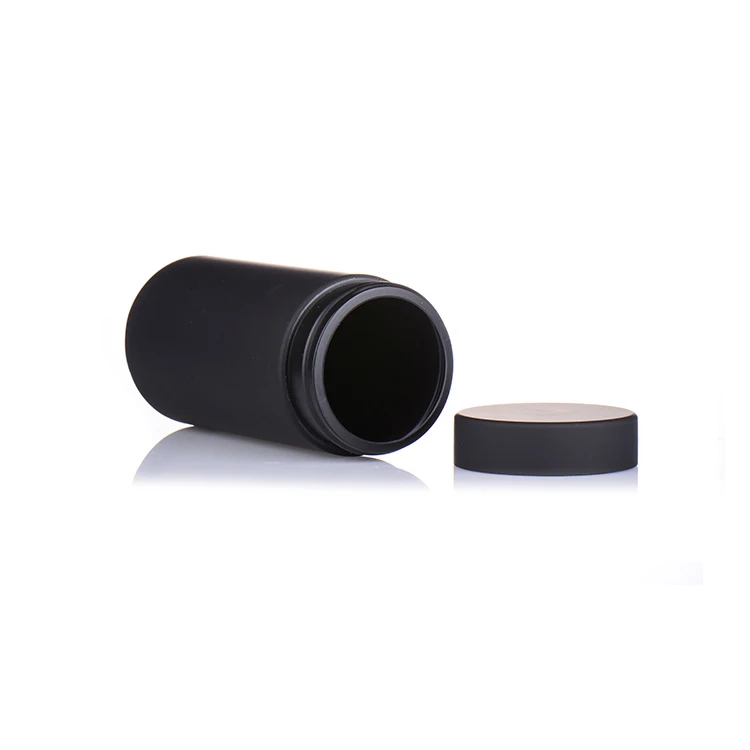 China Manufacturer RTCO HDPE Soft Touch Bottle Jar Custom Protein Powder Container