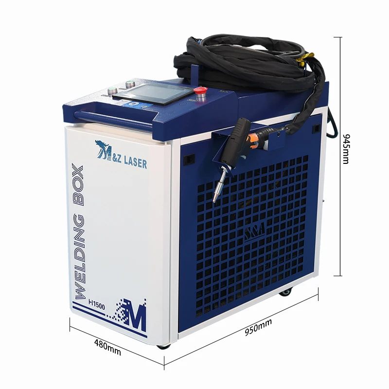 Multifunctional Handheld  Welding Machine Inovance Motor Servo Multifunctional Laser Welder Construction Restaurant Water 1500W