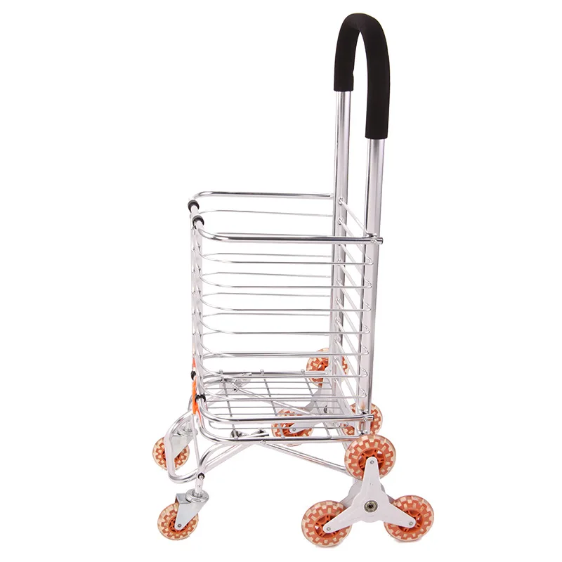 High Quality Shopping Trolleys Carts Foldable Climbing Wheel Style Aluminum Alloy Material Wholesale Price
