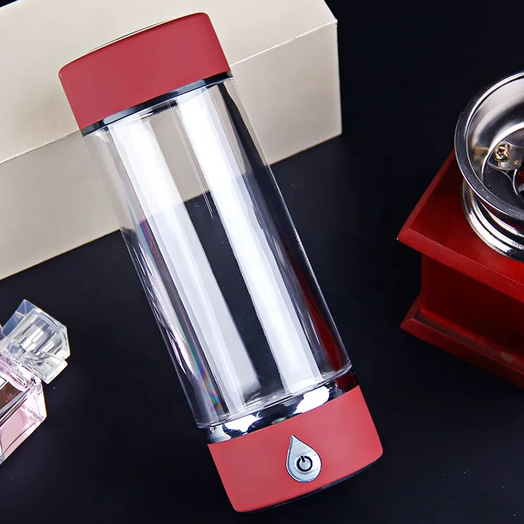 New 380Ml Portable Hydrogen Water Machine Rechargeable Hydrogen-Rich Water Glass Health Cup Suitable For Family Travel