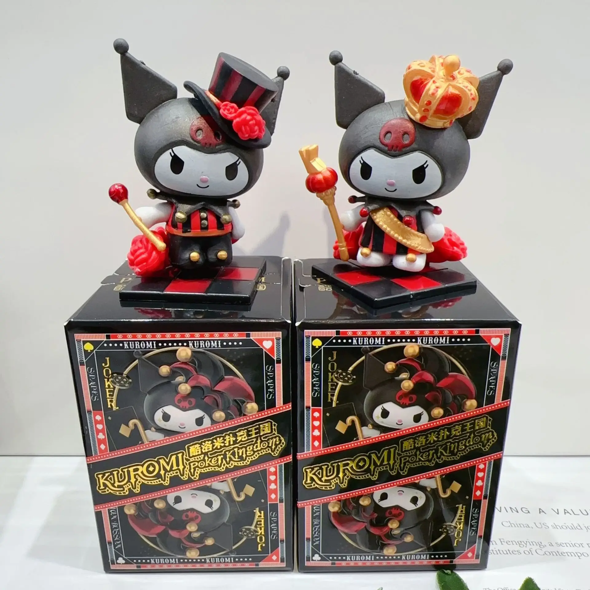 Kuromi Anime Figure Blind Box for Claw Machine Kawaii Cartoon Dolls Surprise Mystery Box Toys for Kid Gifts