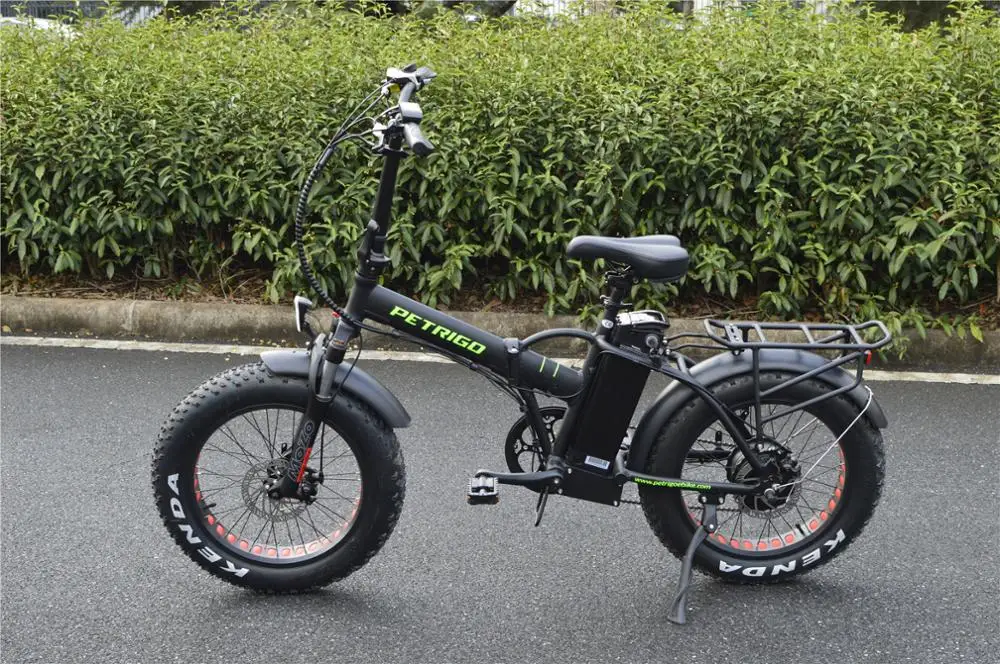 Customized Foldable Electric Fat Bike Light Weight City E bikes Fat tire Electric Bicycle