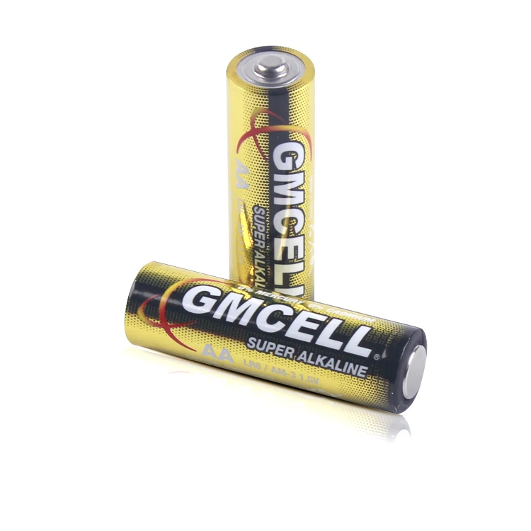 GMCELL OEM Long-lasting LR6 AA Alkaline 1.5v Battery Aluminium Foil Alkaline Batteries