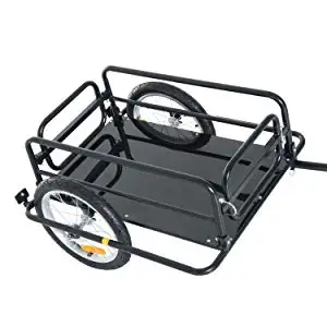 Foldable Bike Trailer Bicycle Cargo Trailer with Oxford Fabric Bike Cargo Trailer