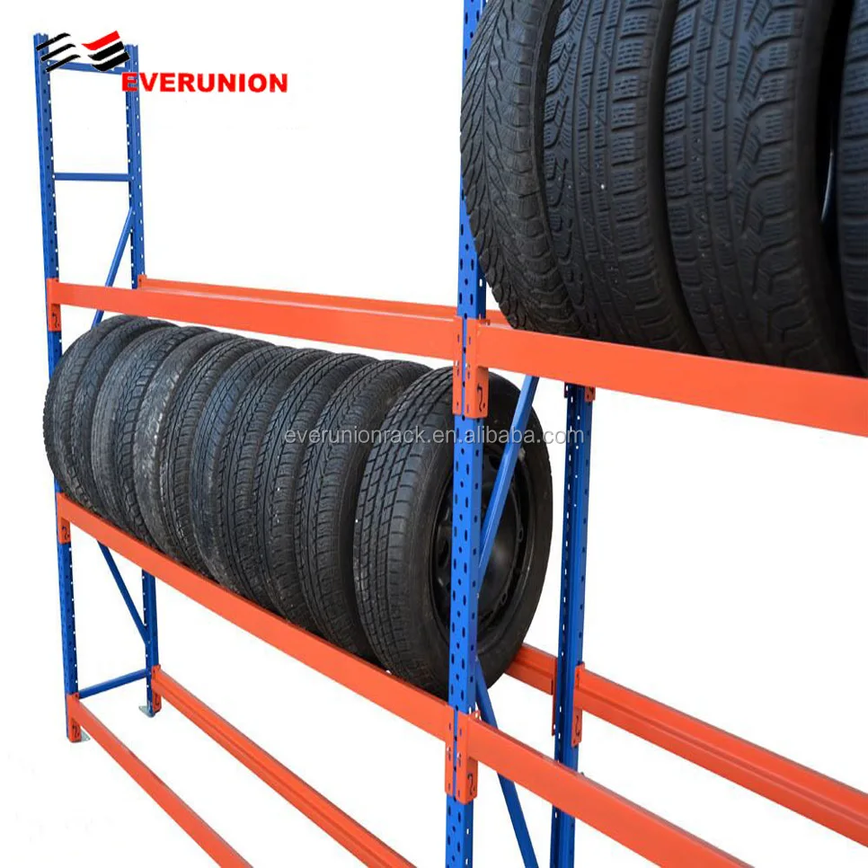 Removable Tire Rack For Warehouse Storage MetalTire Rack