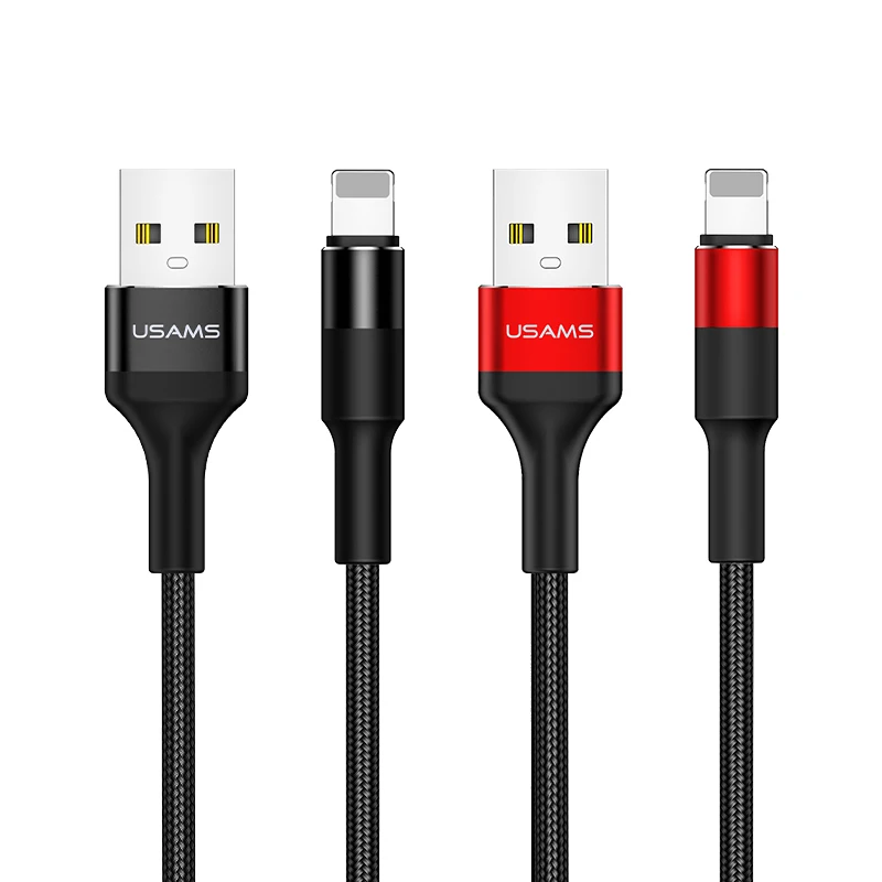 USAMS U5 Top Seller 25Pack Display Transmission Aluminum Alloy Mobile Phone Flexible cable for
