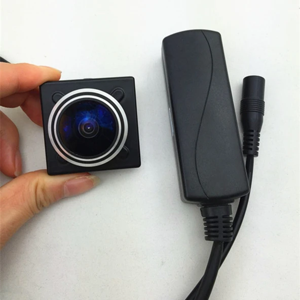 2MP 1080P HD Indoor square Network 1.78mm fisheye Color IP Home Security Camera 150 Degrees Surveillance Video POE Camera