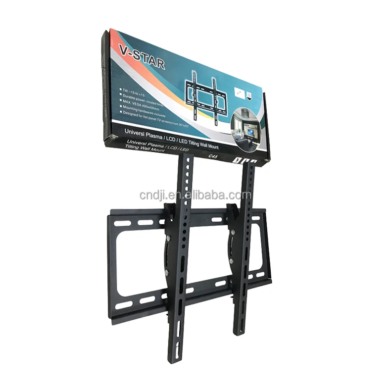 V-STAR factory wholesale price 2020 New LCD TV stand universal TV wall mount bracket for 56-55 inch