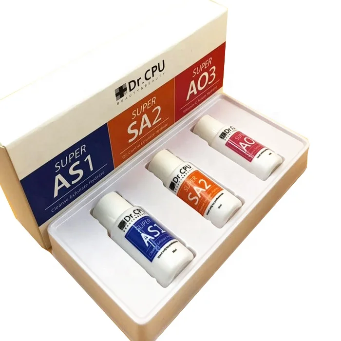 30Ml 3 Bottle Aqua Peeling Concentrated Solution For Hydra Machine Dermabrasion Facial Serum For Skin Care