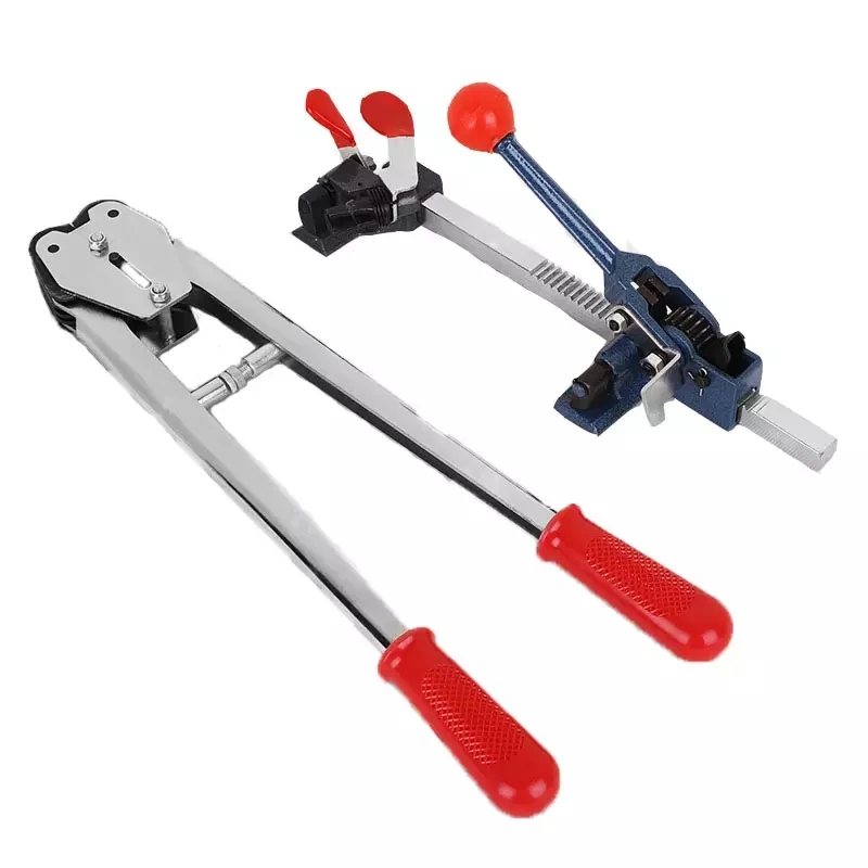 Manual Hand Tensioning Tool 2 In 1 Strapping Sealer For Pp Strap