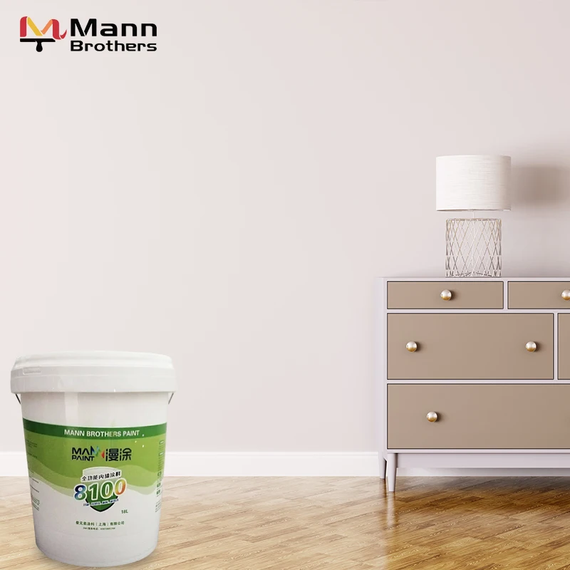 Polymer emulsion interior wall paint and wall paint waterproofing coatings