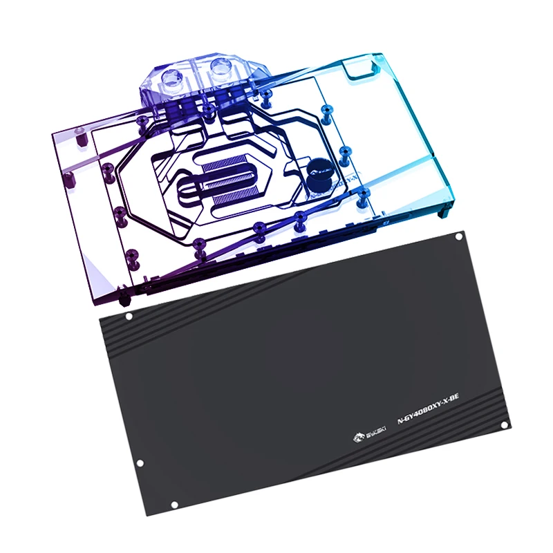 Bykski GPU Water Block For GALAXY Geforce RTX 4080 BOOMSTAR VGA Liquid Cooling Cooler With Backplate 5V 12V N-GY4080XY-X