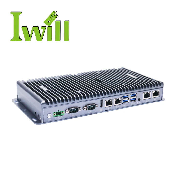 Embedded pc i7 8565U ddr4 ram wall mounted fanless industrial pc ubuntu pc motherboard