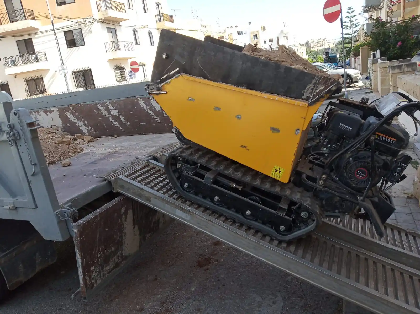  Гидравлический 9 5 HP мини гусеничный самосвал небольшой мини-самосвал wheelbarrowstruck