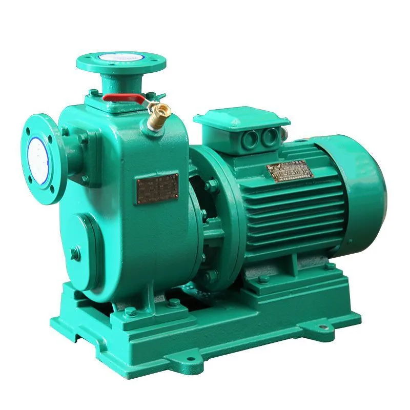 Industrial 380VBZ direct-coupled centrifugal self-priming pump non-clogging self-priming sewage pump