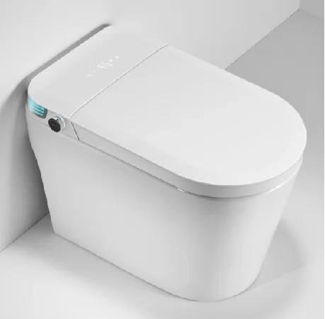 American Standard Modern Foot Sensor Sanitary Ware Automatic Ceramic Bathroom WC Floor Mounted Smart Toilet With Tank