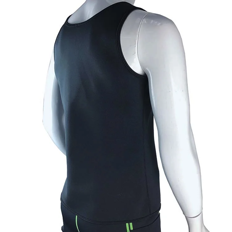 High Quality Customized Logo Slimming Neoprene Sauna Vest Sweat Vest for Men