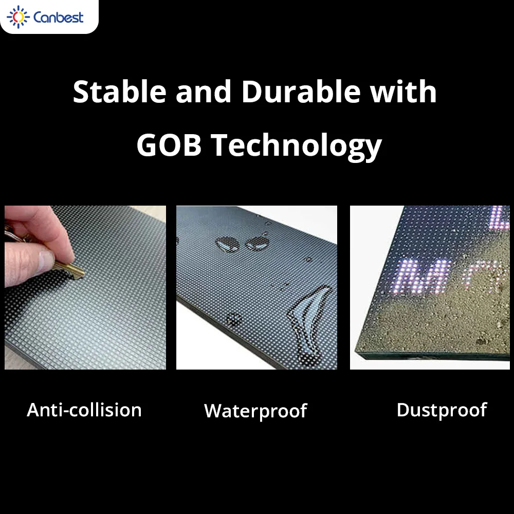 CJ PRO P1.8 P2.5 GOB Seamless Splicing Portable Smart Advertising Player LED Screen Digital Indoor LED Poster Display for Events