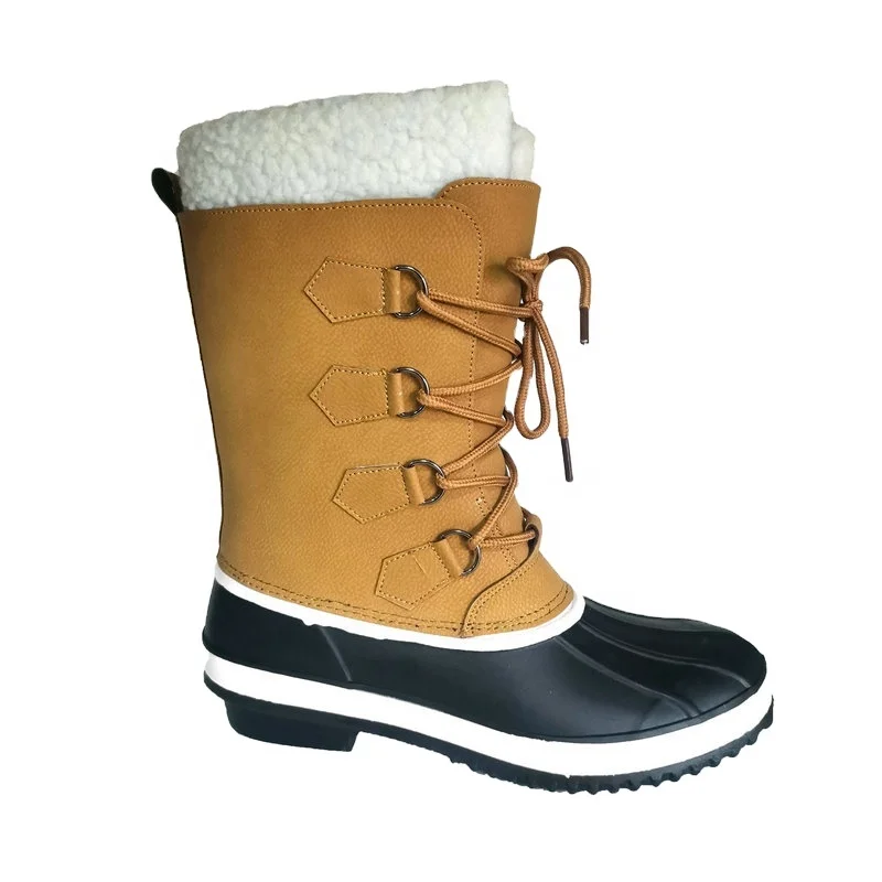 Wholesale Snow Boots Fashion Ladies  Winter Snow Ribbon Fur Boots With Bows Anti-skid Snow Boots