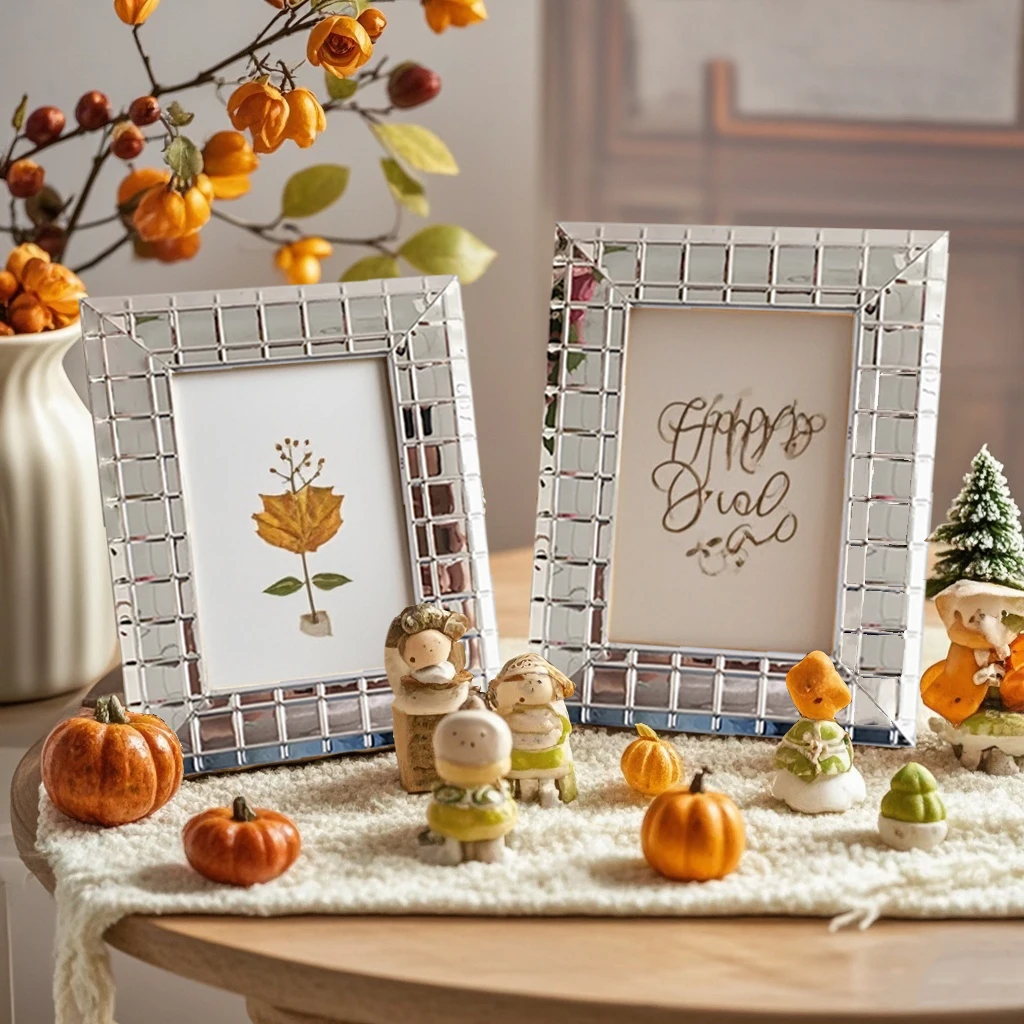 New design more size picture frames for home decoration picture frame