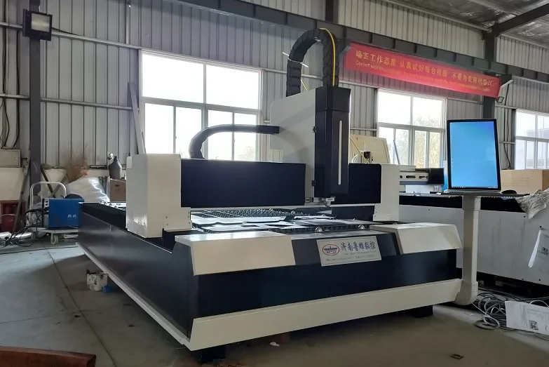 sheet metal laser cutter 1000w 2000w 3000w Iron Carton Steel Fiber Laser Cutting Sheet Metal Laser Cutter Machine