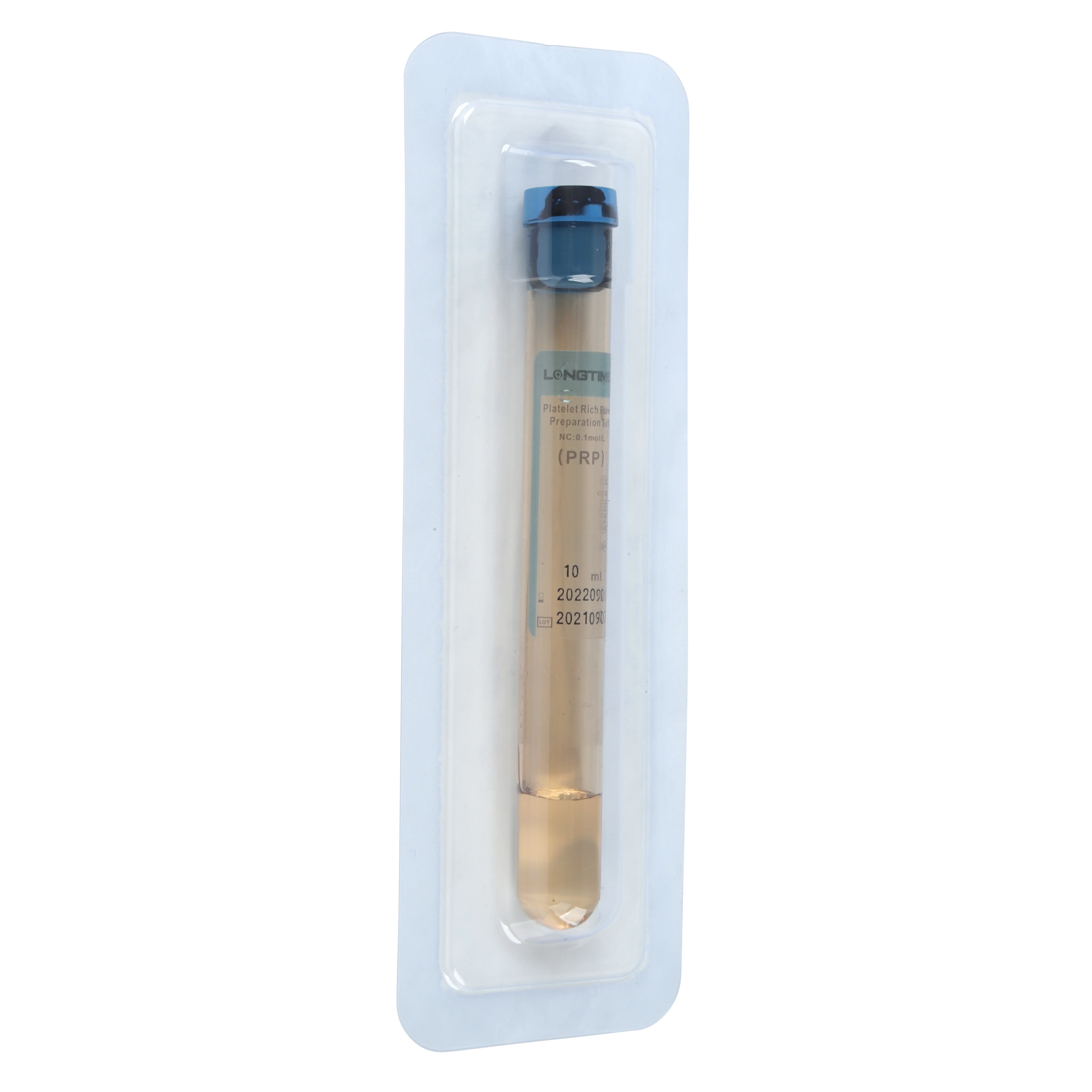 OEM Pyrogen Free Triple Sterile PRP Tube With Gel