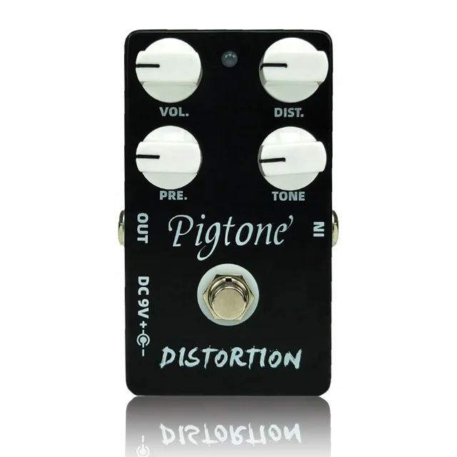  Pigtone PP-05 искажения педаль акустическая Oem Электрический гитары для создания спецэффектов