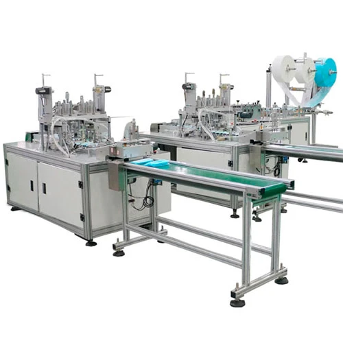 Chinese full automatic disposable n95 kf94 3plys mouth fabrics medical dental face mask making machine