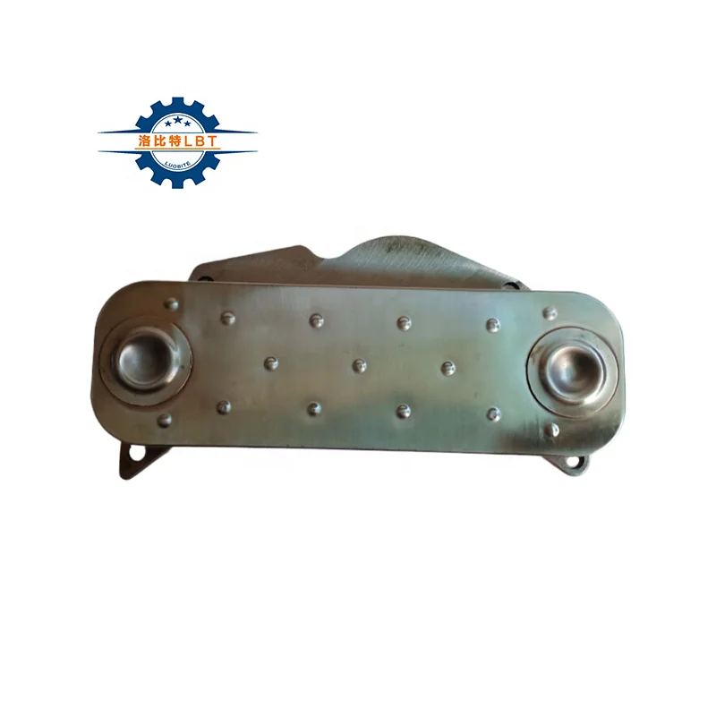 Sinotruk Parts HOWO 336HP 6x4 Dump Truck Engine Spare Parts Oil Cooler Core VG1500010334 High Quality Stainless Steel Oil Cooler