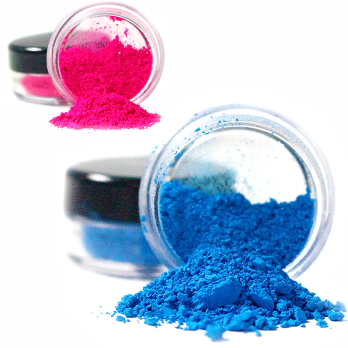 Свободный розовый зеленый желтый синий фиолетовый оранжевый Флуоресцентный порошок Неоновый пигмент для пластиковой