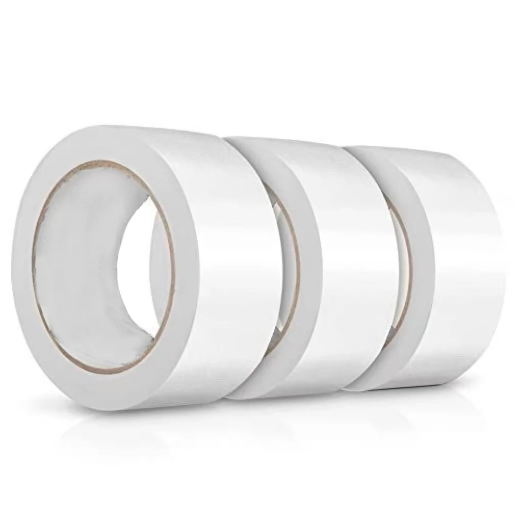 Hot melt glue Single Sided Carpet 11 Mil Heavy Duty Custom Decorative 270U White Cloth Duct Tape