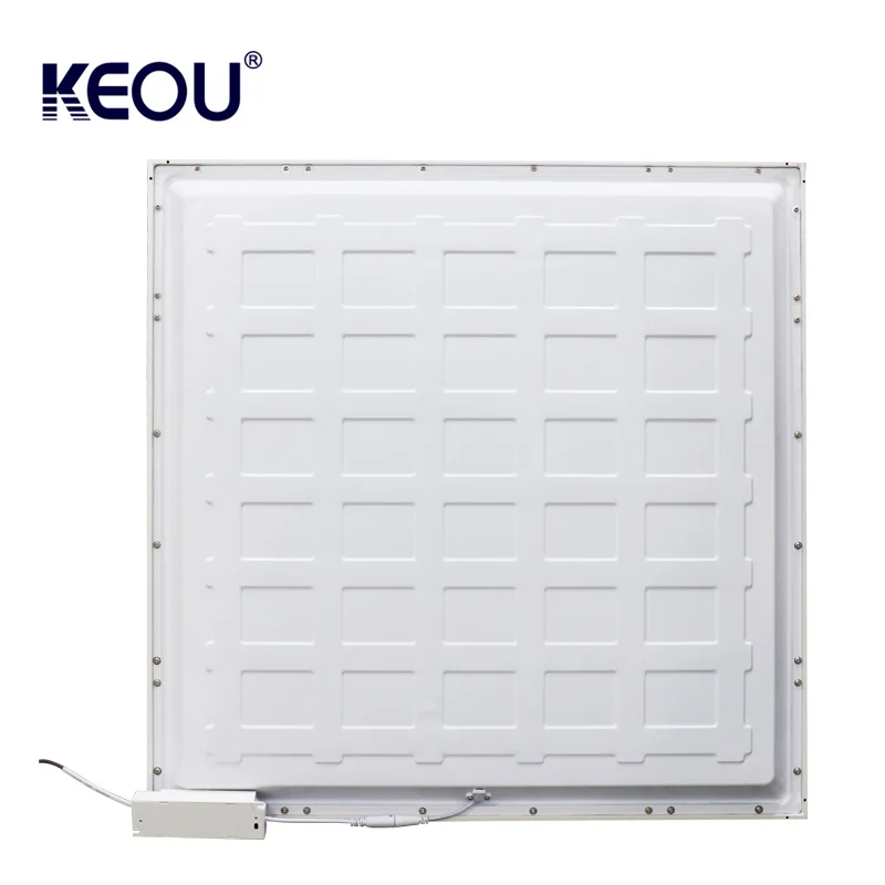 OEM ODM optical lens led chip ultra-thin 600x600 flat panel led lighting 40w with Frontal Light