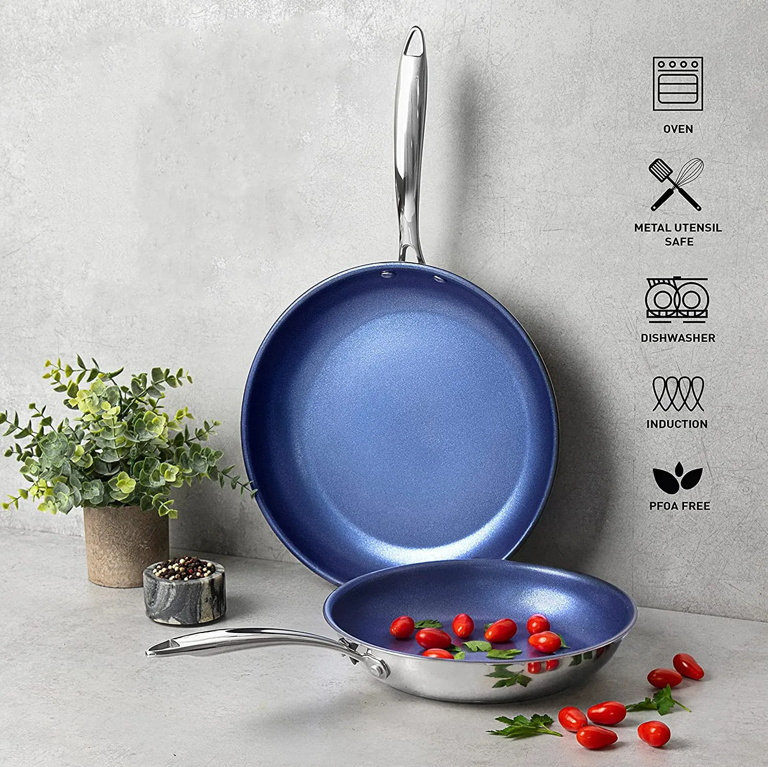 Stainless Steel Cuisine Cookware Sets Visible Flat Glass Lids Food Casserole Camping Pot Stainless Steel Cookware Pans and Pots