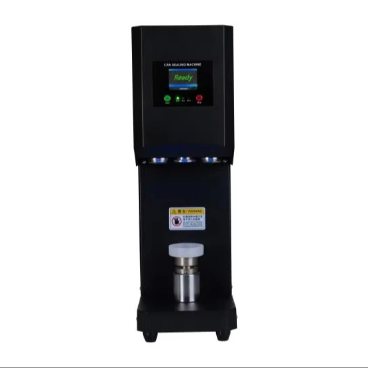 Automatic Rotary Beverage Cans Capping Machine Container Sealer Machine Electric High Efficiency Intelligent Can Sealing Machine