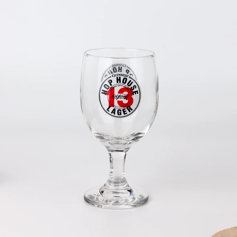 Beer Glasses Belgian Style Stemmed Tulip  16 oz Beer Glass Classic Premium Glassware