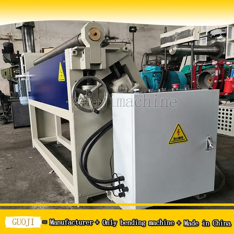 
GJW11F-2x1300 Mechanical Three Roller asymmetrical Plate Rolling bendingMachine 