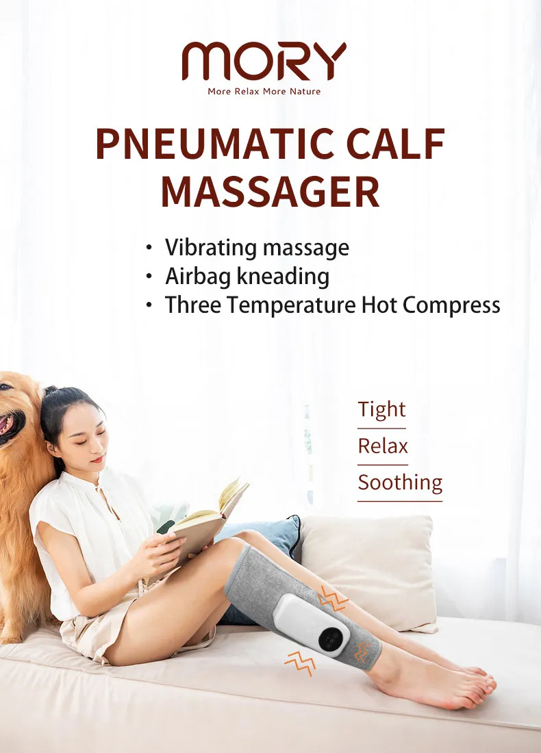 Wireless Heating Air Compression Calf Leg Massager