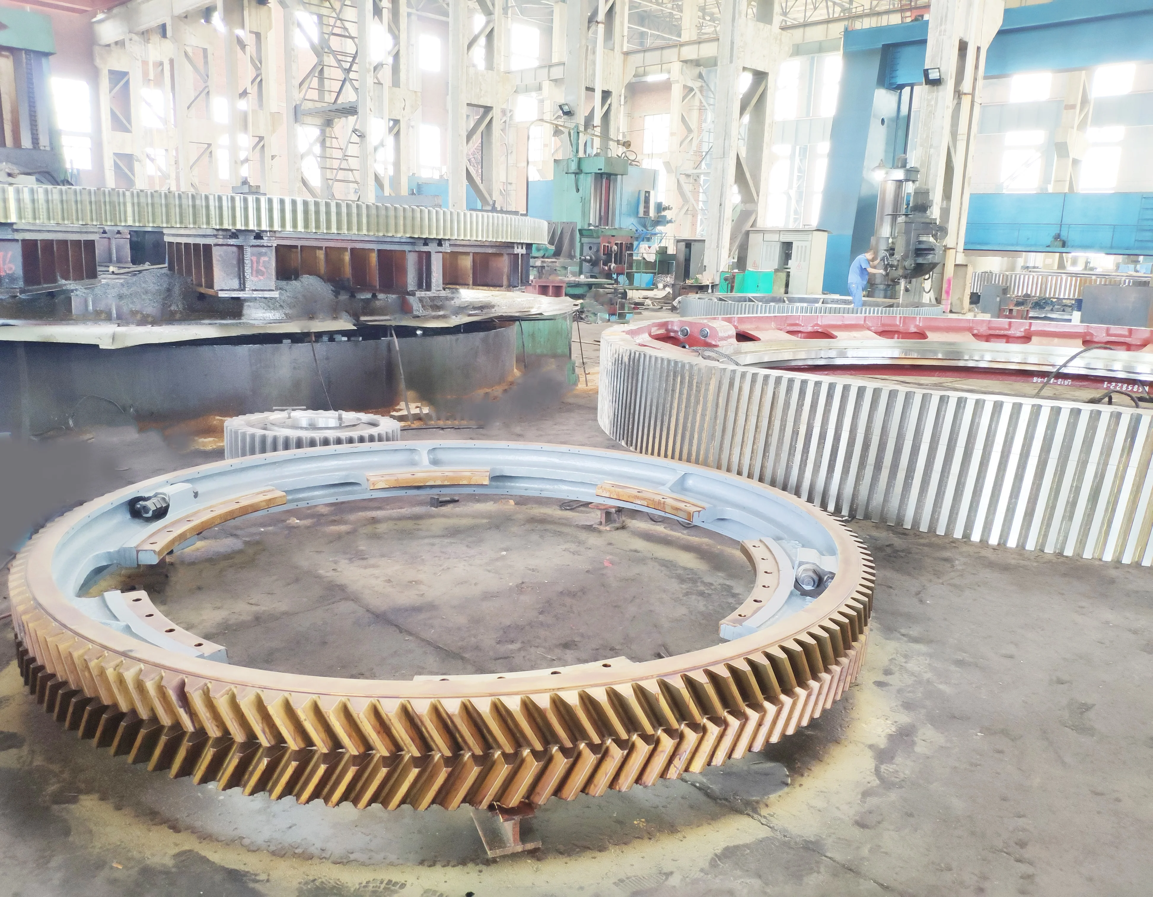 Customized ball mill big drive girth gear