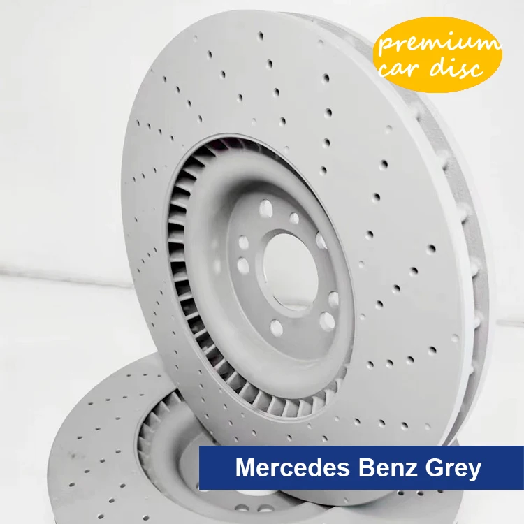 2114211112 146110 197093 Factory Braking Disc Front Disc Brake Rotor for Mercedes E Class Pig Iron Brake Disk